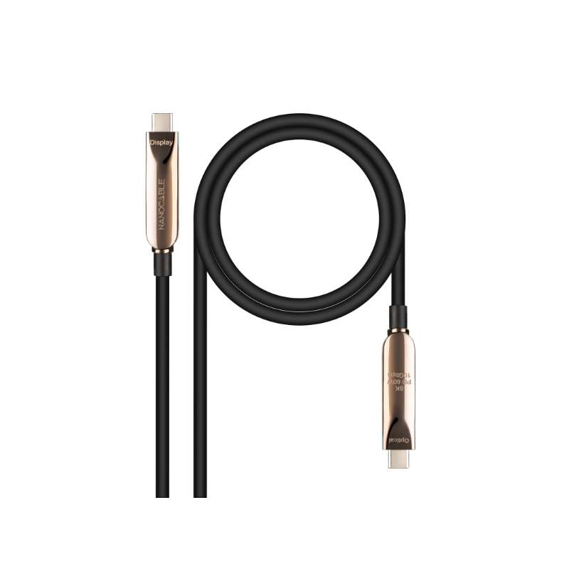 Nanocable USB-C/M a USB-C/M 60W 5m Negro (10.01.4605)