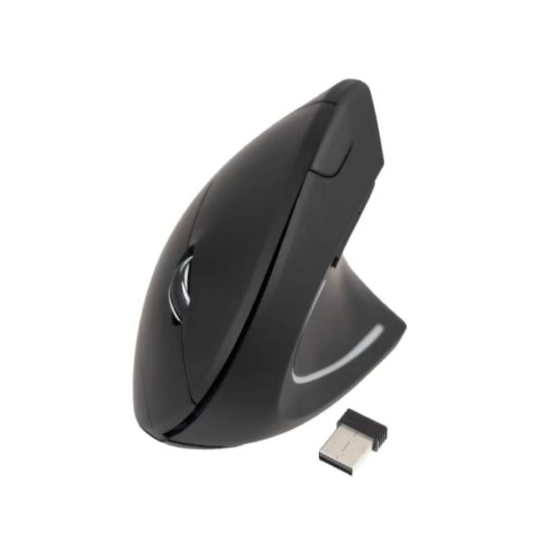 Ratón Vertical TooQ RF Wireless Negro (TQMWG-1104-B)