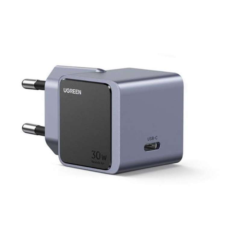 Cargador de Pared Ugreen GaN 30W 1xUSB-C Gris (35041)