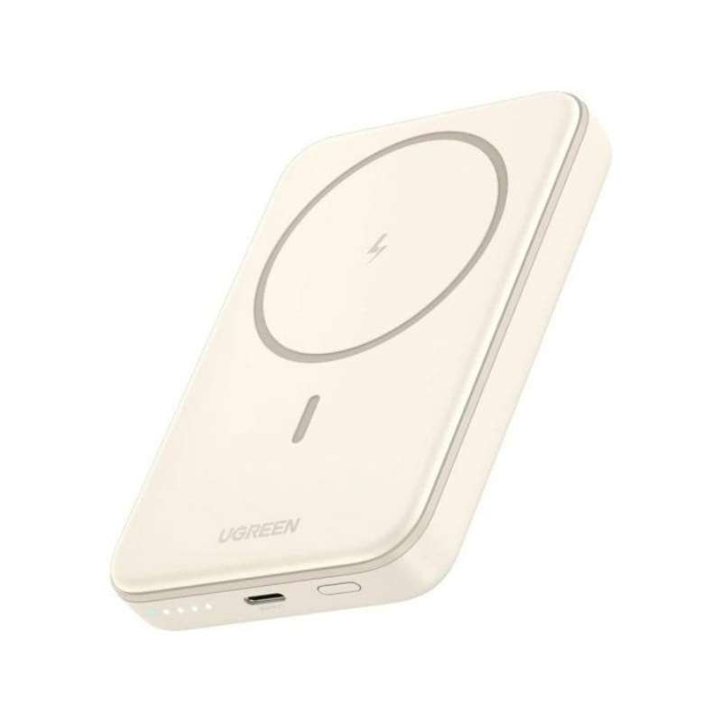 Powerbank Ugreen 10000mAh Inalámbrico Qi Beige (25208)
