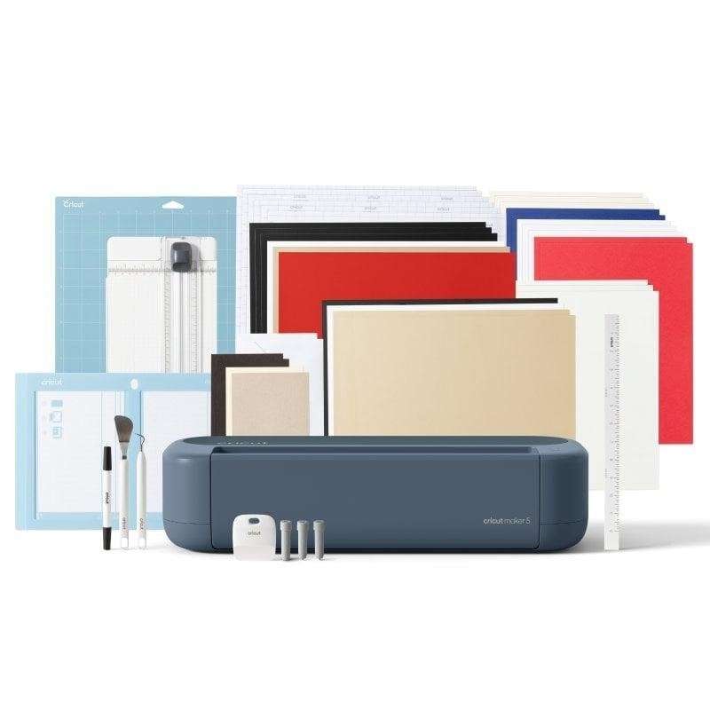 Maquina Cricut CRICUT MAKER 5 ESSENTIAL BUNDLE, AZUL