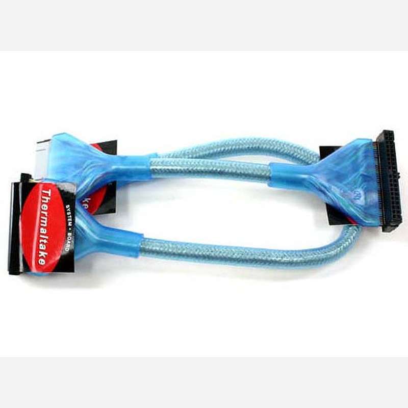 Cable Thermaltake ATA 48cm Luz UV AZUL (A2068)