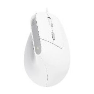 Ratón Vertical Trust Bayo II Óptico USB-A Blanco(25397)