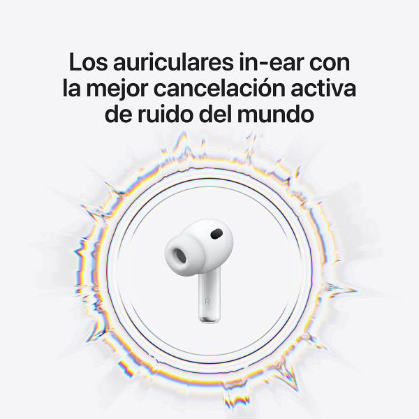 Apple Airpods Pro 3 TWS Bluetooth Blancos (MFHP4ZM/A) - Imagen 3