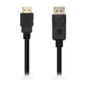 Cable AISENS DP/M a HDMI/M 3m Negro (A125-0460)