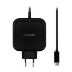 Cargador Pared AISENS 65W USB-C Negro (ASCH-1PD65WL-BK)