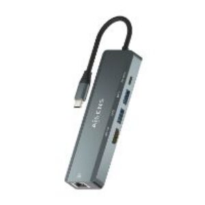 Dock Station AISENS USB-C a HDMI/USB/PD (ASUC-5P011-GR)