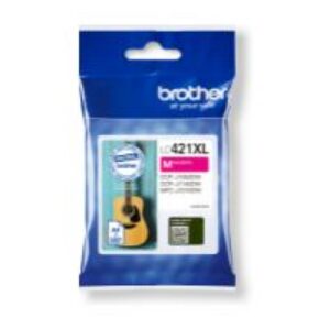Tinta BROTHER XL Magenta 500 páginas (LC421XLM)