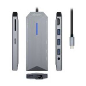 Dock Station AISENS Usb-C/HDMI/RJ45/Lect(ASUC-9P001-GR)