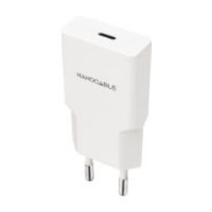 Cargador Nanocable 1xUSB-C PD 25W Blanco (10.10.2024)