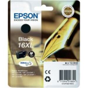 Tinta Epson 16XL T1631 Negro 12.9ml (C13T16314012)