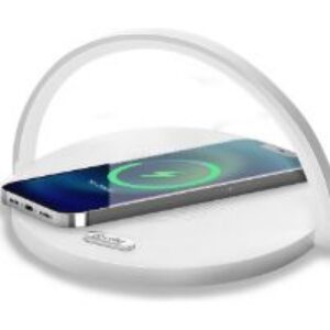 Lámpara CELLY Cargador Wireless 15W (WLLIGHTCIRCLEWH)