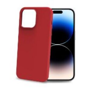 Funda CELLY Cromo 6.69″ iPhone 15 Pro Roja(CROMO1054RD)