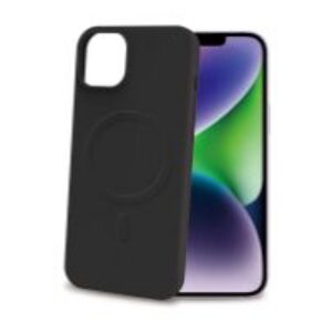 Funda CELLY Cromomag iPhone 15+ Negra (CROMOMAG1055BK)
