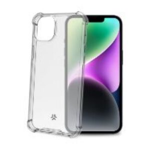 Funda CELLY Armor iPhone 15 Transparente (ARMOR1053WH)