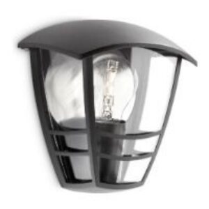 Aplique Mural Philips Creek 60W Negro (915002790302)