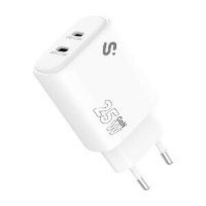 Cargador Pared SUBBLIM GaN 25W 2xUSB-C (SUBCHG-6G2520)