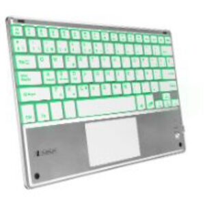 Teclado SUBBLIM Retroiluminado BT Plata(SUB-KBT-SMBT50)