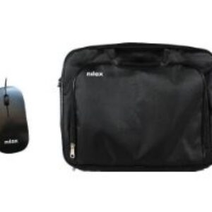 Maletín+Ratón NILOX Essential 15.6″ Negro (NXMOS4156BK)