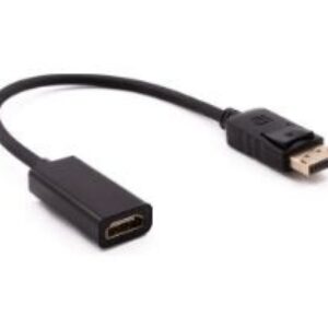 Cable NILOX DP/M a HDMI/H 0.15m Negro (NXADAP02)