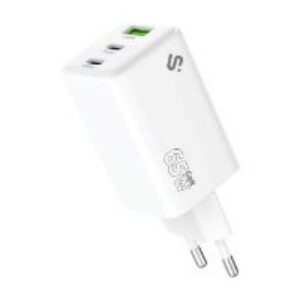 Cargador Pared SUBBLIM 65W 1USB-A 2USB-C(SUBCHG-6G6530)