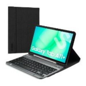Funda Teclado Subblim Keytab Pro BT Samsung A11+ Negra