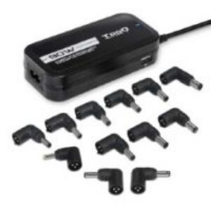 Cargador TooQ 90W 12 DC 2xUSB Negro (TQLC-90BS02AT)