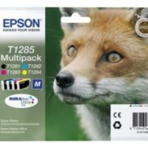 Tinta Epson T1285 Pack Negro/Tricolor (C13T12854012)