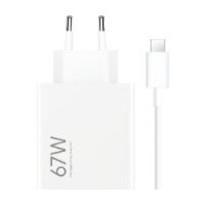 Cargador de Pared XIAOMI 67W USB-A Blanco (BHR9465EU)