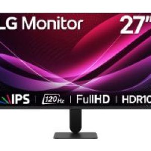 Monitor LG 27″ IPS FHD 120Hz 1ms Negro (27U411A-B)