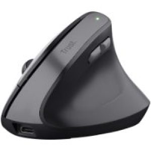 Ratón Vertical Trust TM-270 Óptico RF Negro (25371)
