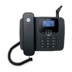Teléfono Fijo Motorola FW410L 4G Negro(107FW410L)