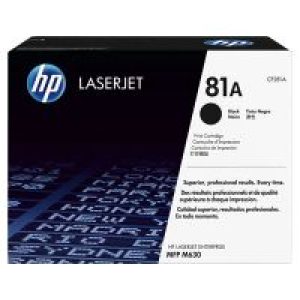 Toner HP LaserJet 81A Negro 10500 páginas (CF281A)