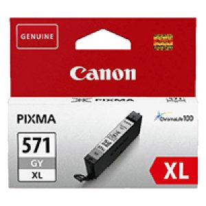 Tinta Canon CLI-571GY XL Gris 11ml 289 pág (0335C001)