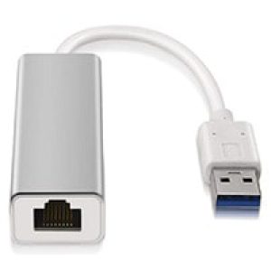 Adaptador AISENS RJ45 a USB 3.0 15cm Plata (A106-0049)