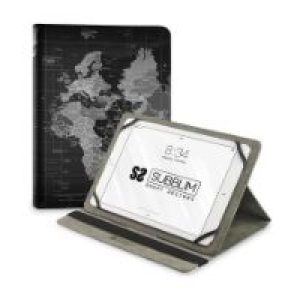Funda SUBBLIM Trendy World Map 9.6 – 11″ (4TC009)