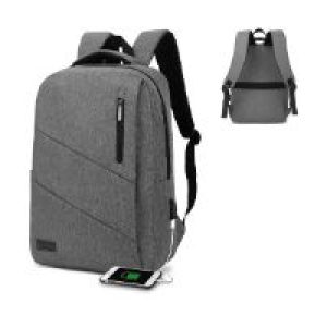Mochila SUBBLIM City 15.6″ USB Gris (SUB-BP-2BL2000)