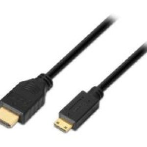Cable AISENS HDMI/M a MiniHDMI/M 1.8m Negro (A119-0114)