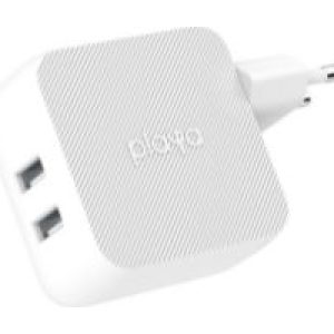 Cargador de Pared BELKIN 24W 2USB-A Blanco (PP0007VFC2)