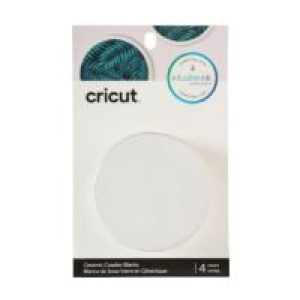 Posavasos CRICUT Redondo Pack 4 Blanco (CRC-2006582)