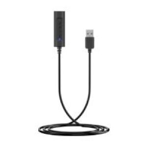 Adaptador EQUIP USB-A a Jack 3.5mm Negro (EQ245321)