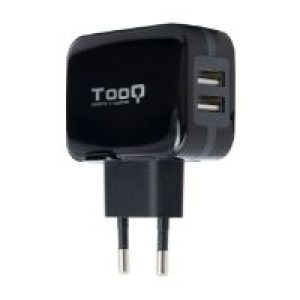 Cargador de Pared TooQ 12W 1USB-A 2.0 Negro (TQWC-1S01)