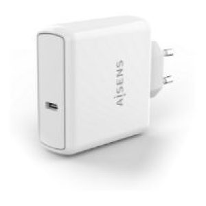 Cargador Pared AISENS 60W 1xUSB-C Blanco (ASCH-1PD60-W)