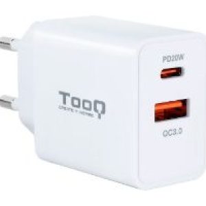 Cargador de Pared TooQ 18W/20W USB-A/C (TQWC-2SC04WT)
