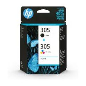 Tinta HP 305 Pack Negro/Tricolor 120/100 pág (6ZD17AE)