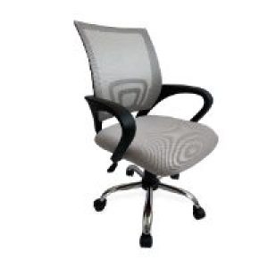 Silla de Oficina EQUIP Malla Gris Clara (EQ651015)