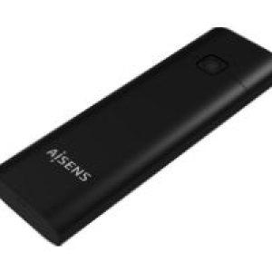 Caja AISENS SSD M.2 NVMe USB-C 3.1 Negra (ASM2-020B)