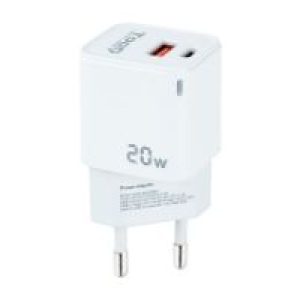 Cargador Pared TOOQ 20W USB-A/C Blanco (TQWC-QCPD20WT)