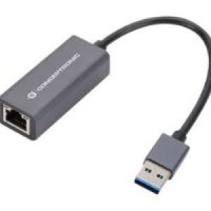 Adaptador CONCEPTRONIC USB 3.0 a RJ45 Gris (ABBY08G)