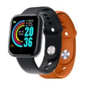 Smartwatch CELLY 1.44″ BT Negro/Naranja (TRAINERBEATOR)